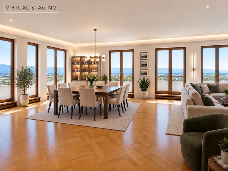 Grand-Saconnex – 225 m² penthouse facing the Alps – 2